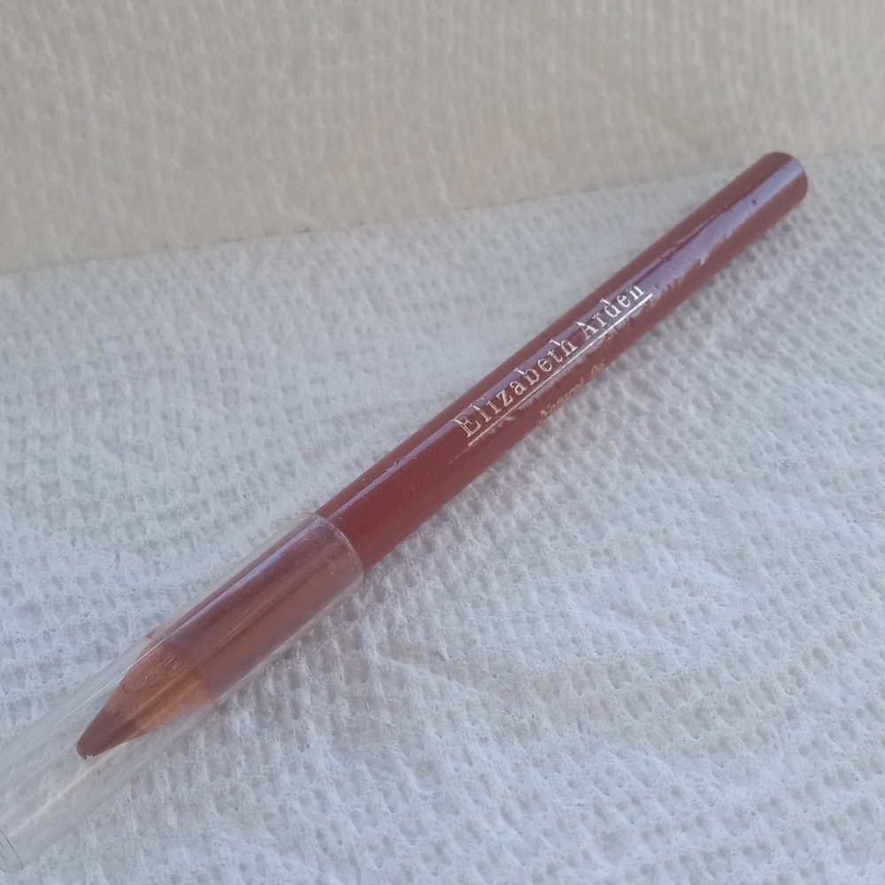 Elizabeth Arden Lip Liner Warm Mauve #6 Natural Color Pencil Smoothe Glide Satin